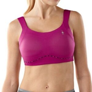 Smartwool PhD Support Bra raspberry size large